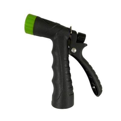 China Soft Grip Multi-Functions Garden Hose Nozzle TPR Grip Gardening Hose Irrigation Water Spray Gun for sale