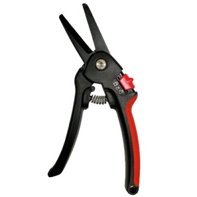 China Anti-Slip Grip PP+TPR Professional Handle PTFE Blade Pruners Gardening For Flower Branches for sale