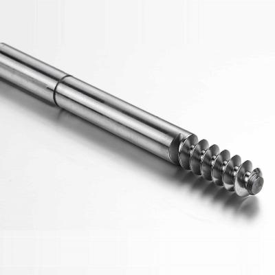 China Hotels Customized CNC Precision Spindle Worm Shaft OEM Parts Aluminum Rotating Component for sale