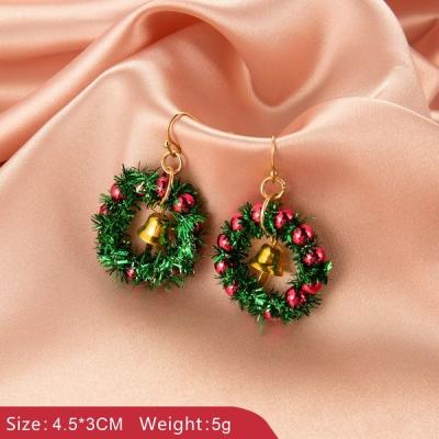 China FBA Amazon Trendy Supplier Dropshipping Christmas Gears New Alloy Drop Earrings Women Lady Girls Hot Selling Earrings Wholesale for sale