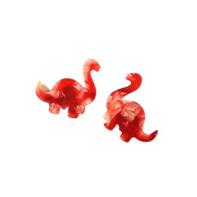 China Fashionable Korean Jewelry Acrylic Halloween Chain Earrings, Foreign Various Dinosaur Women Earring Jewelry Wholesale for sale