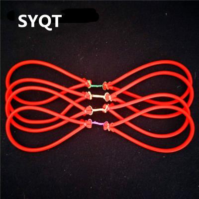 China Latex SYQT Fishing Bungee Band Shooting Fish Catch Slingshot Elastic Top Catching For Outdoor Fish Arrow Shooting for sale