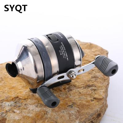 China LEFT HAND BL25 Outboard Fish Shooter Fishing Reel Set Slingshot Wrist Fish Dart Wheel Encased Stainless Steel Fish Reel Fishing Reel for sale