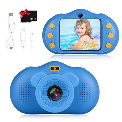 China Recording Function Children Camera Digital Photo Camera Kids Photography Digital Camera with 2 Inch IPS Screen, 720P HD, 32G TF Card for sale