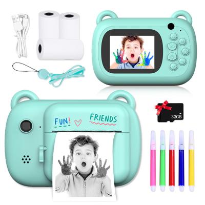 China Recording Function Children Camera Digital Photo Camera Kids Photography Digital Camera with 2.4Inch IPS Screen, 1080P HD, 32G TF Card for sale