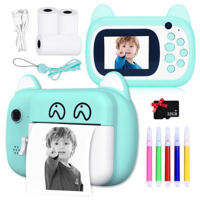 China Recording Function Kids Camera Digital Photo Camera Kids Photography Digital Camera with 2.4Inch IPS Screen, 1080P HD, 32G TF Card for sale