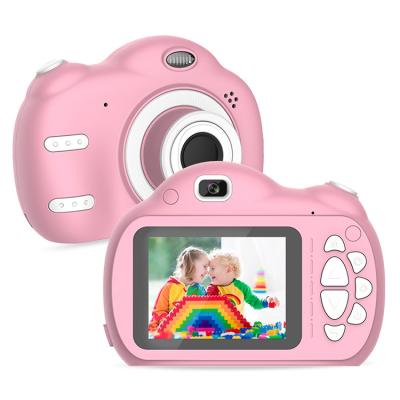 China Recording Function Kids Camera Digital Photo Camera Kids Photography Digital Camera with 2.4 Inch IPS Screen, 720P HD, 32G TF Card for sale