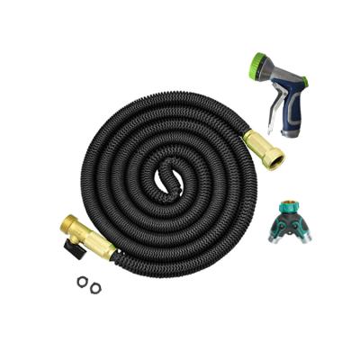 China Adjustable Plant Garden Tools Greenhouse Fence Sets Expandable Magic Hose Lawn Watering Flexible Latex Core for sale