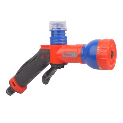 China Variable Flow Control Sprayer Garden Water Foam Gun Foam Pressure End Sprayers Fireman Hose Nozzle Wash Jet Watering Cleaning Metal for sale