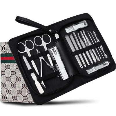 China Best Selling Fashion Personal Care 16pcs Manicure Tool Kit For Man And Woman for sale