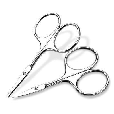 China New Arrival Design Ready To Ship Professional Stainless Steel Manicure Nose Eyebrow Scissors Beauty Scissors for sale