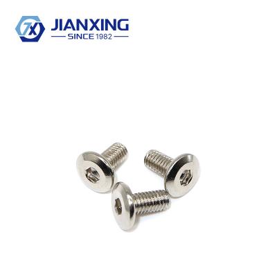 China Stainless Steel Flat Thin Head Bolts Flat Head Countersunk Hex Socket Bolts for sale