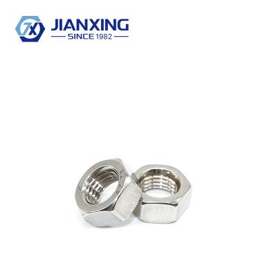 China Heavy Industry Stainless Steel 201 Hex Bolt Nut Hex Nut for sale