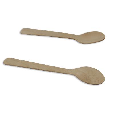 China Wholesale Bamboo Pulp Spoon Wood Guaranteed High Quality Bamboo Cutlery Disposable Bamboo Spoon for sale