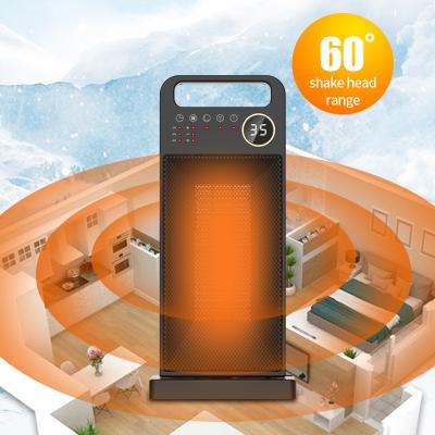 China Outdoor Free Shipping Portable Electric Space Heater 3 Modes Quiet And Safe For Indoor Use Office Bedroom Use Tip-over Switch Heater for sale