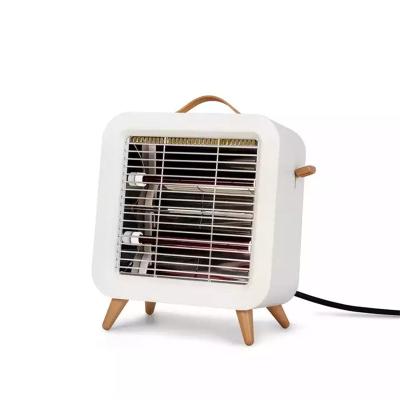 China Free Shipping Household Heater Electric Fan Quartz Tubular Infrared Space Heaters Desk Under Table for sale