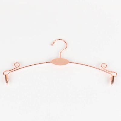 China Durable Hot Sale Metal Adult Women's Underwear Swimwear Bra Display Hanger Iron Durable Hot Sale for sale