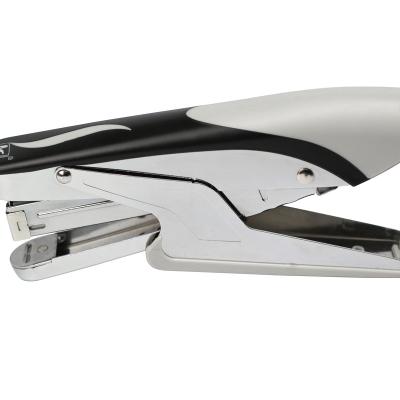 China Wholesale High Quality Customizable Eco-Friendly Office Home School Use Black Stapler Cheap Price Stapler Labor Saving Stapler for sale