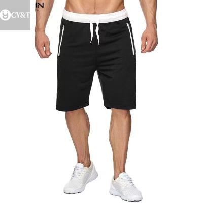 China Antibacterial Wholesale Men's Shorts Cotton Blend Good Quality Gym Sport Running Summer Plus Size Man Workout Gaiters for sale