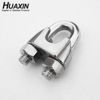 China ISO9001 Garden Supply Good Quality SUS316 Stainless Steel Wire Rope Sling Wire Rope Clip 20mm for sale