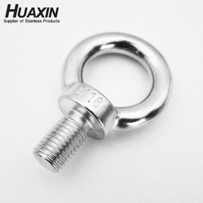 China Stainless Steel AISI304 AISI316 JIS B1168 Eye Bolt Lifting Screws (M6 - M20) for sale