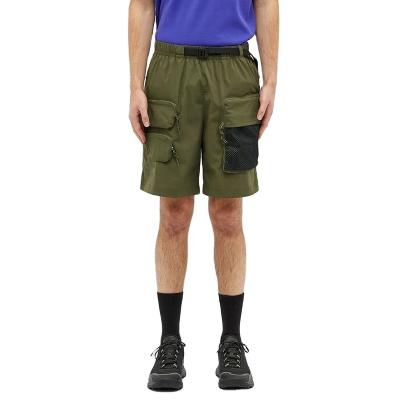 China Anti-wrinkle MULTI DUTY POCKET BELTED STREETWEAR CARGO SHORTS CUSTOM NYLON SHORTS FOR MEN for sale