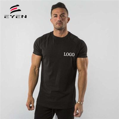 China Wholesale QUICK DRY 95%cotton 5% elastane custom logo fitness private gym wear men's plain empty sports apparel t-shirt for sale