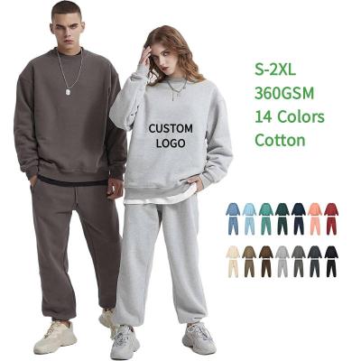 China Side Stripe Logo Printing Men Sports Suits Custom Made Plus Size Side Stripe Hoodie Long Pants Equipment Cotton Splice Patchwork Two Piece Sets for sale