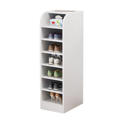 China (Other) Hot Selling Adjustable Vertical Multi - Layer Shoe Cabinet Space Saving Storage Cabinets for sale