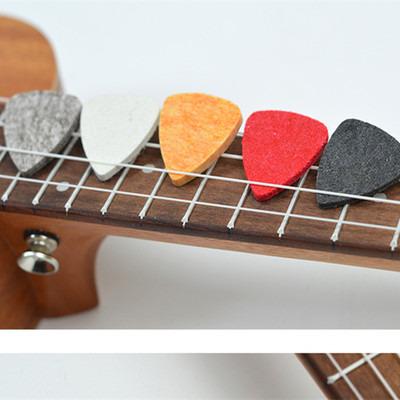 China Popularity guitar effects pedal for electric guitar accessories ukulele color felt picks special guitar picks special shaped felt gaskets for sale