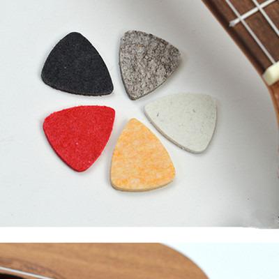 China Popularity Accessories of Guitar Ukulele Color Felt Picks Guitar Special Picks Felt Joints Musical Instrument Accessories for sale