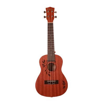 China Hot Selling Sabilli Amazone Concert Performance Wholesale Songs Portable Body 23 Inch Acoustic Ukulele for sale