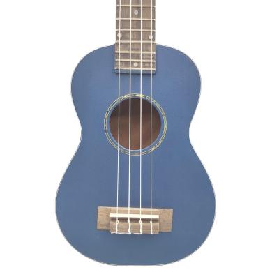 China New Design Sabilli 21 Inch Full Sapele Small Ukulele Blue String Uklele Four Guitar Playing Musical Instrument Wholesale for sale