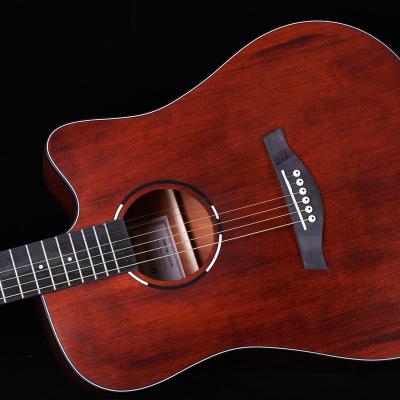 China On his thirty-one single folk men and women 41 inch entrance guitar folk face acoustic guitar beginner student WL-800C for sale