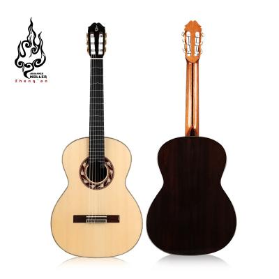 China Performance Classic Handmade Custom Concert SUENO CLMA Moon Spruce Limited Edition Guitar Classical Guitar for sale