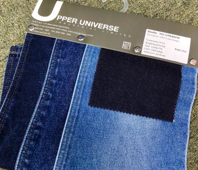 China Heavy Twill Upper Universe Denim Fabric for sale