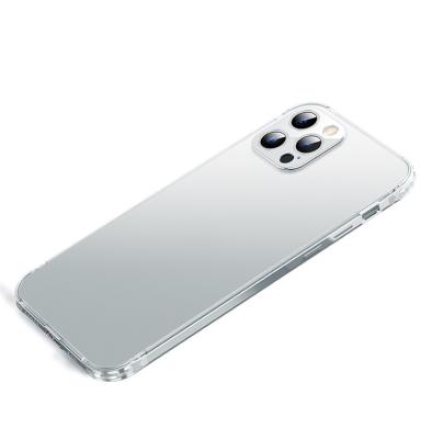 China Clear Shockproof iPhone 13/13 Pro/13 pro Max Phone Cover Accessory Stainless Steel Matt Mobile Case For for sale