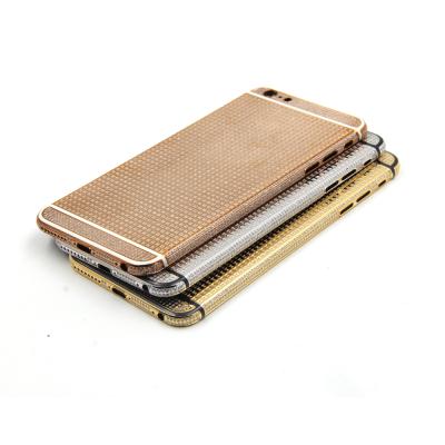 China Aluminum Stainless Steel / For iPhone 6 6P 6S 6SP 7 Gold Metal Phone Case Battery Housing For iPhone 6 Back Cover for sale