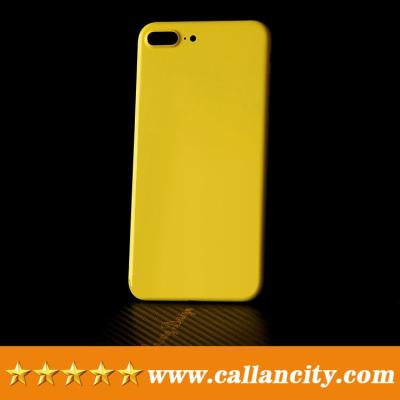 China Aluminum For iPhone 7 plus Matte Gold Housing Replacement Cover for cell phone cover with Crystal Luxury Unique Matte Gold yellow color for sale