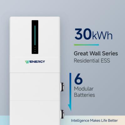 China 30kwh 600Ah batterij energieopslag voor huizen, huis batterij opslagsystemen Te koop