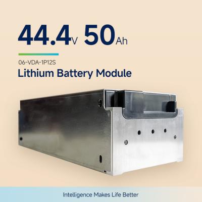 China 2.2Kwh Standaard 44,4V 50Ah VDA NMC Lithiumbatterijmodule voor E-truck elektrisch voertuig Te koop