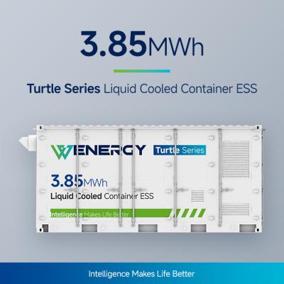 中国 3.85MWh リチウムコンテナ式電池貯蔵システム RS485 CAN イーサネットインターフェース 販売のため