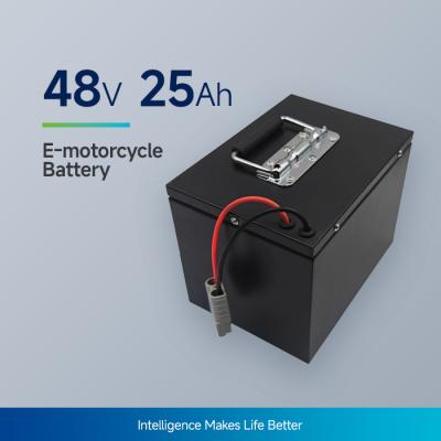 China Batería de motocicleta de 48V 25Ah, LiFePO4 Batería de litio para scooter eléctrico en venta