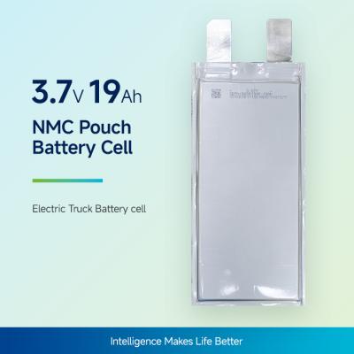 China High Rate NMC Lithium Battery Cell 3.67V19Ah For Electric Light / Heavy Duty Truck for sale