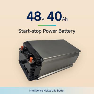 China 48V40Ah 30C auto start generator batterij, mild hybride elektrische voertuig batterij Te koop