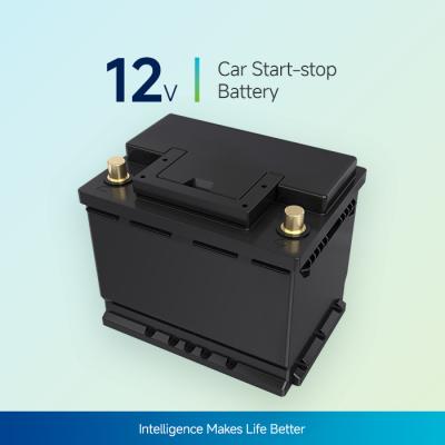 China 12V60Ah 15C Afladstroom Stop Start Autobatterie Voor Milde Hybride EV Te koop