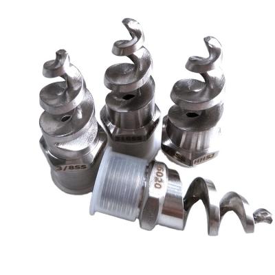 China High energy efficiency KMECO whirljet spiral nozzles, HHSJ spiral nozzles, whirljet full cone spiral nozzle for sale