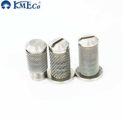 China Building Material Stores KMECO 304 Stainless Steel Strainer Purifier For Water Jet Nozzle Strainer Filter for sale