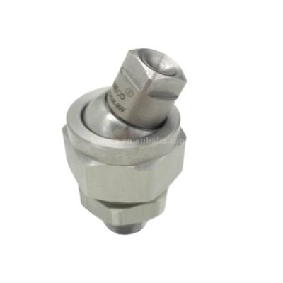 China Plug In Nozzles KMECO 36275 Stainless Steel Connector Fitting With Adjustable Ball Joint for sale