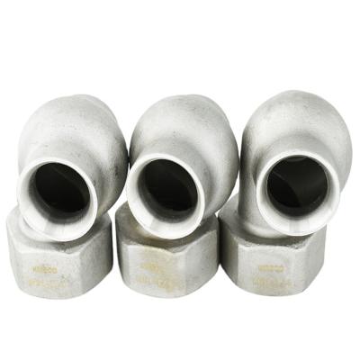 China Construction Material Stores KMECO 316 Stainless Steel Swirl Nozzle Flange Vortex Cavity Cone Spray Nozzle for sale